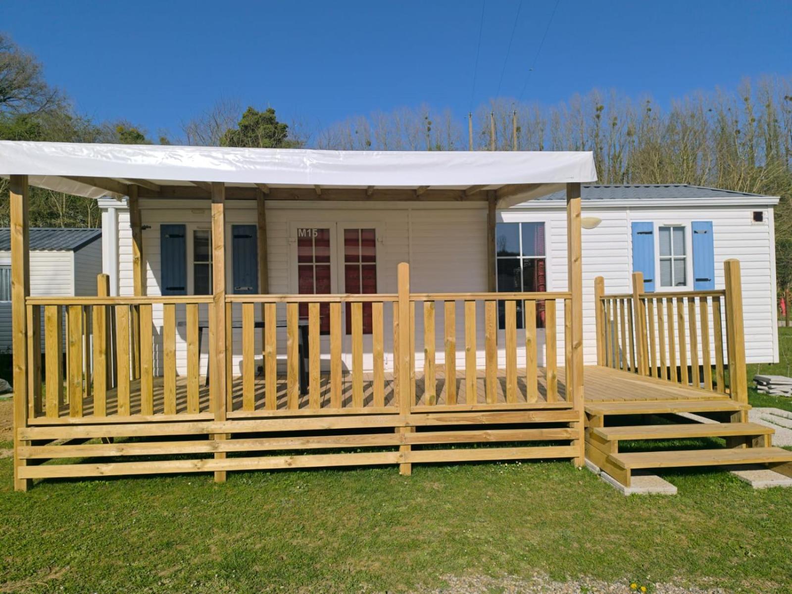 Mobil-Home Vallee De L'Yeres Touffreville-sur-Eu ภายนอก รูปภาพ
